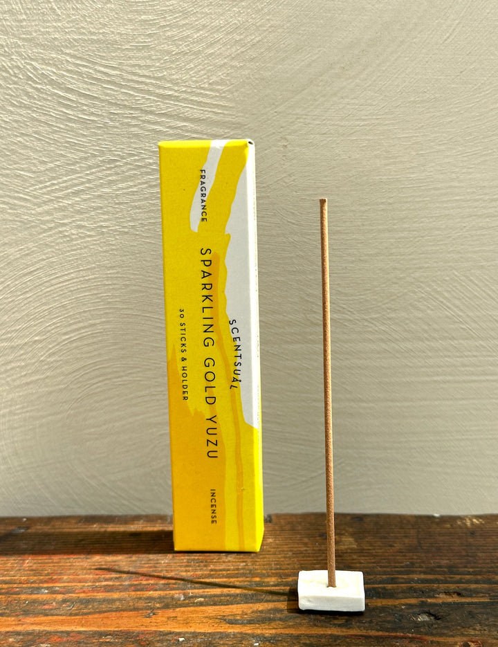 Sparkling gold Yuzu Räucherstäbchen