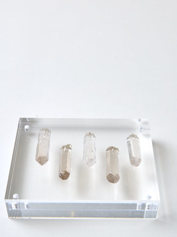 Rauchquarzkristall Spitze Anhänger