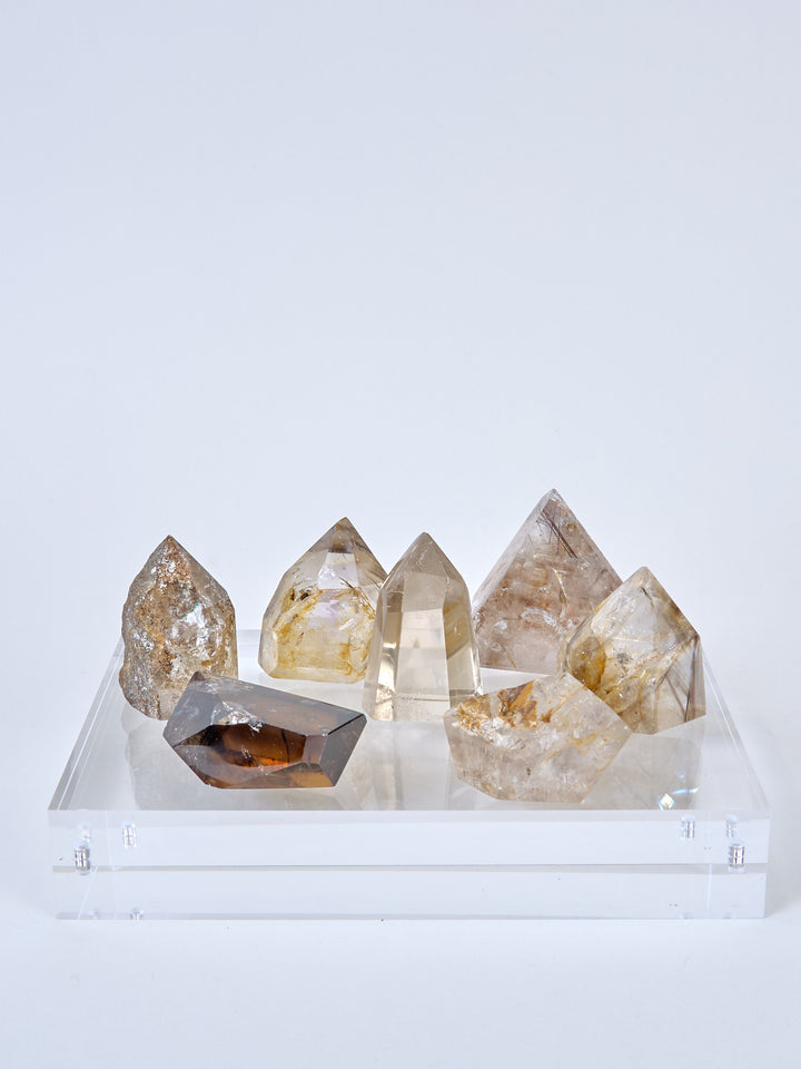 Gardenquarz Inklusionsquarz / Schamanenquarz