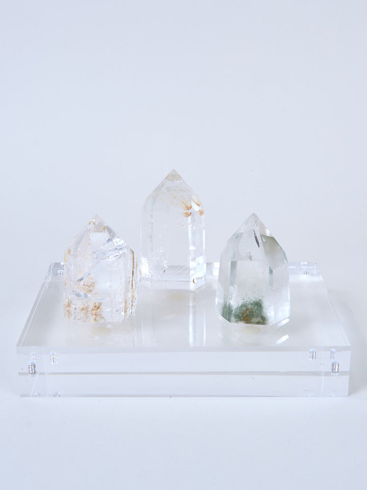 Inklusionsquarz (Schamanenquarz)