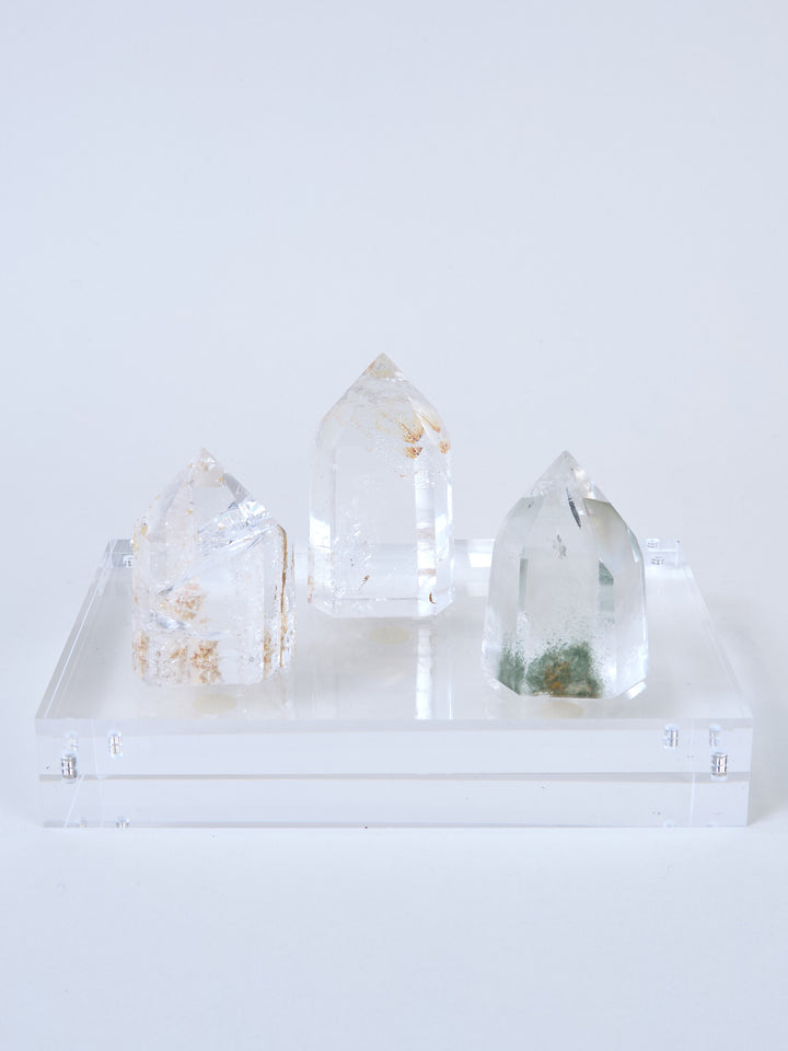 Inklusionsquarz (Schamanenquarz)