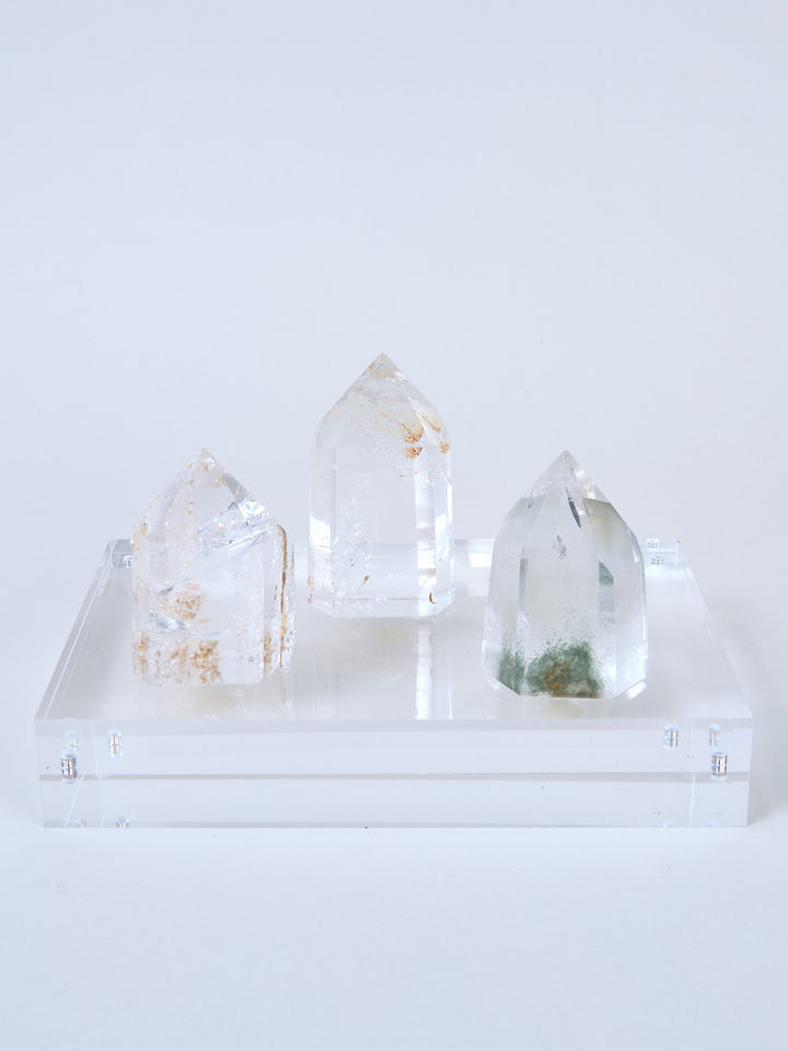 Inklusionsquarz (Schamanenquarz)