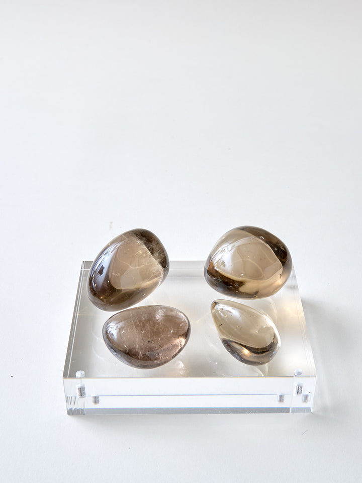 Rauchquarz Trommelstein