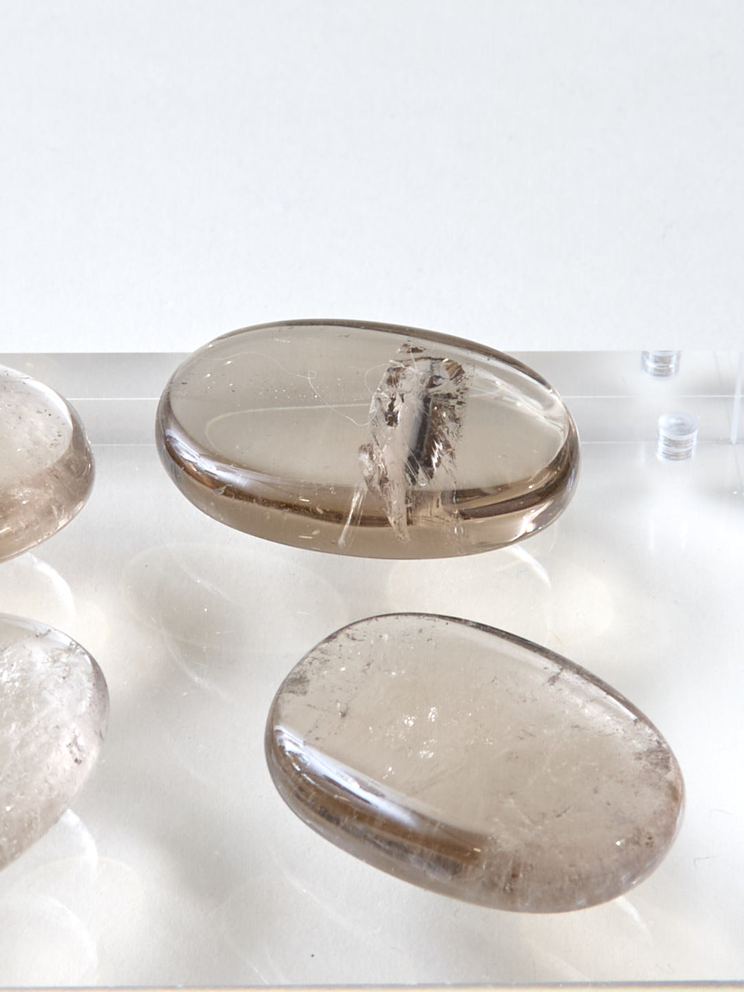 Rauchquarz flach hell