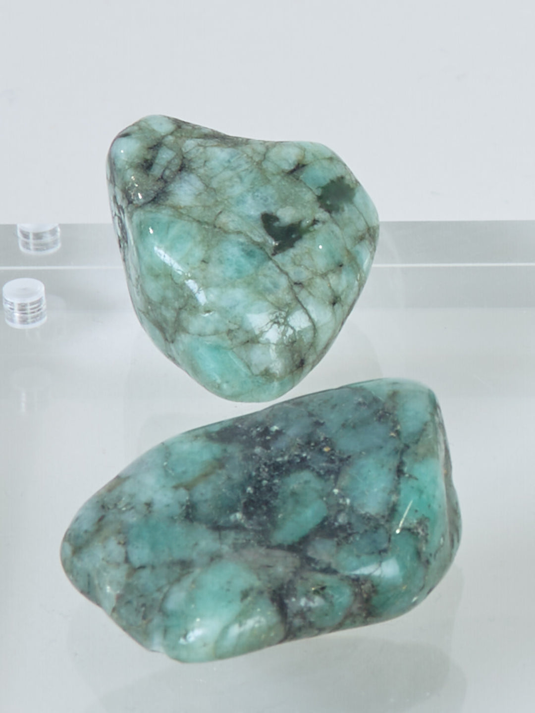 Smaragd Trommelstein