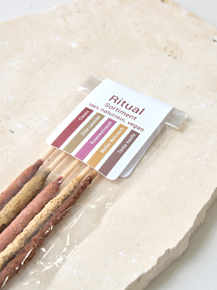 Auswahl Ritual Räucherstäbchen