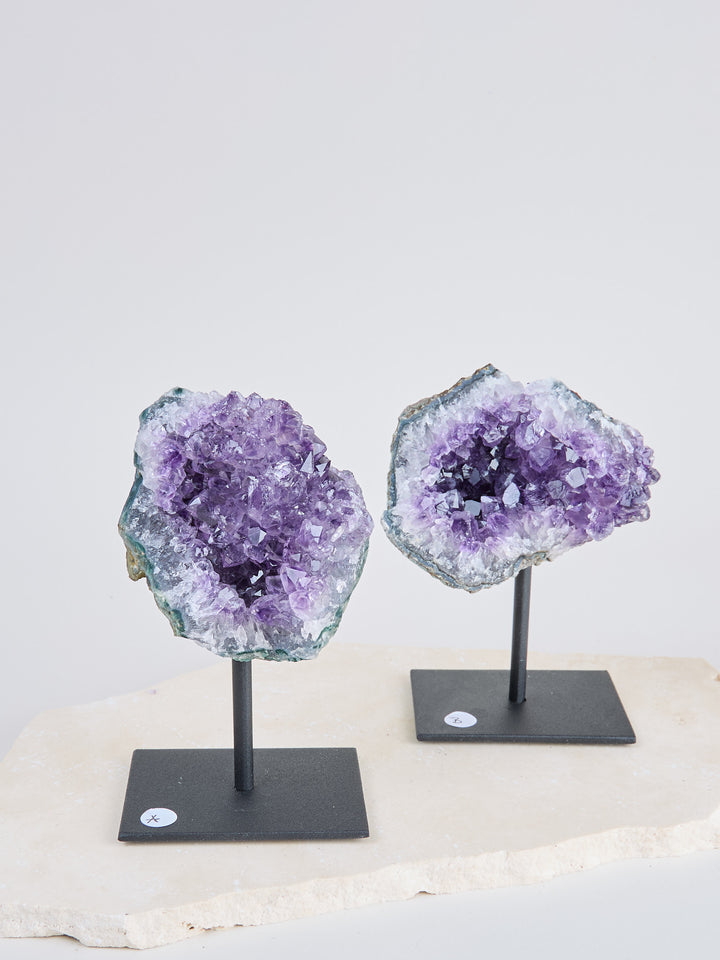 Amethyst Druse auf Ständer