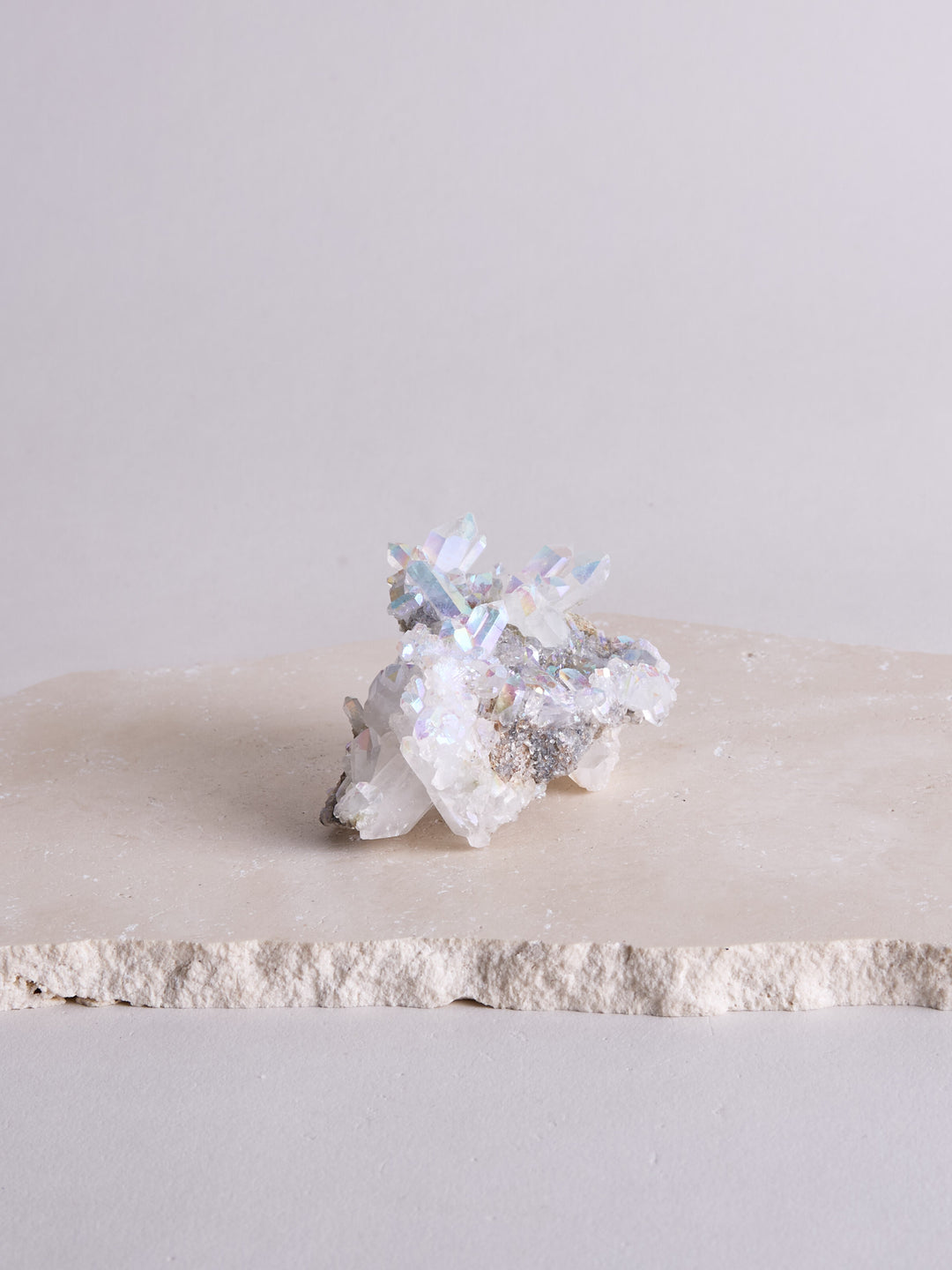 Angel Aura Bergkristall Stufe