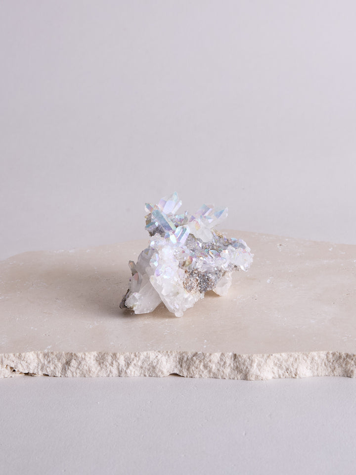 Angel Aura Bergkristall Stufe