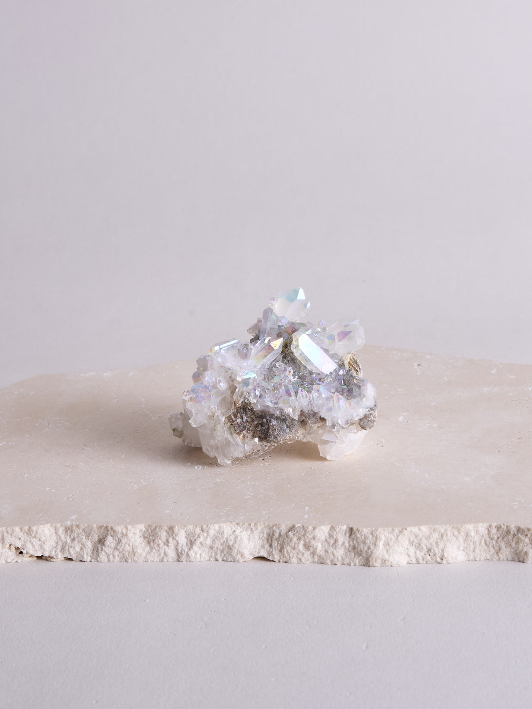 Angel Aura Bergkristall Stufe