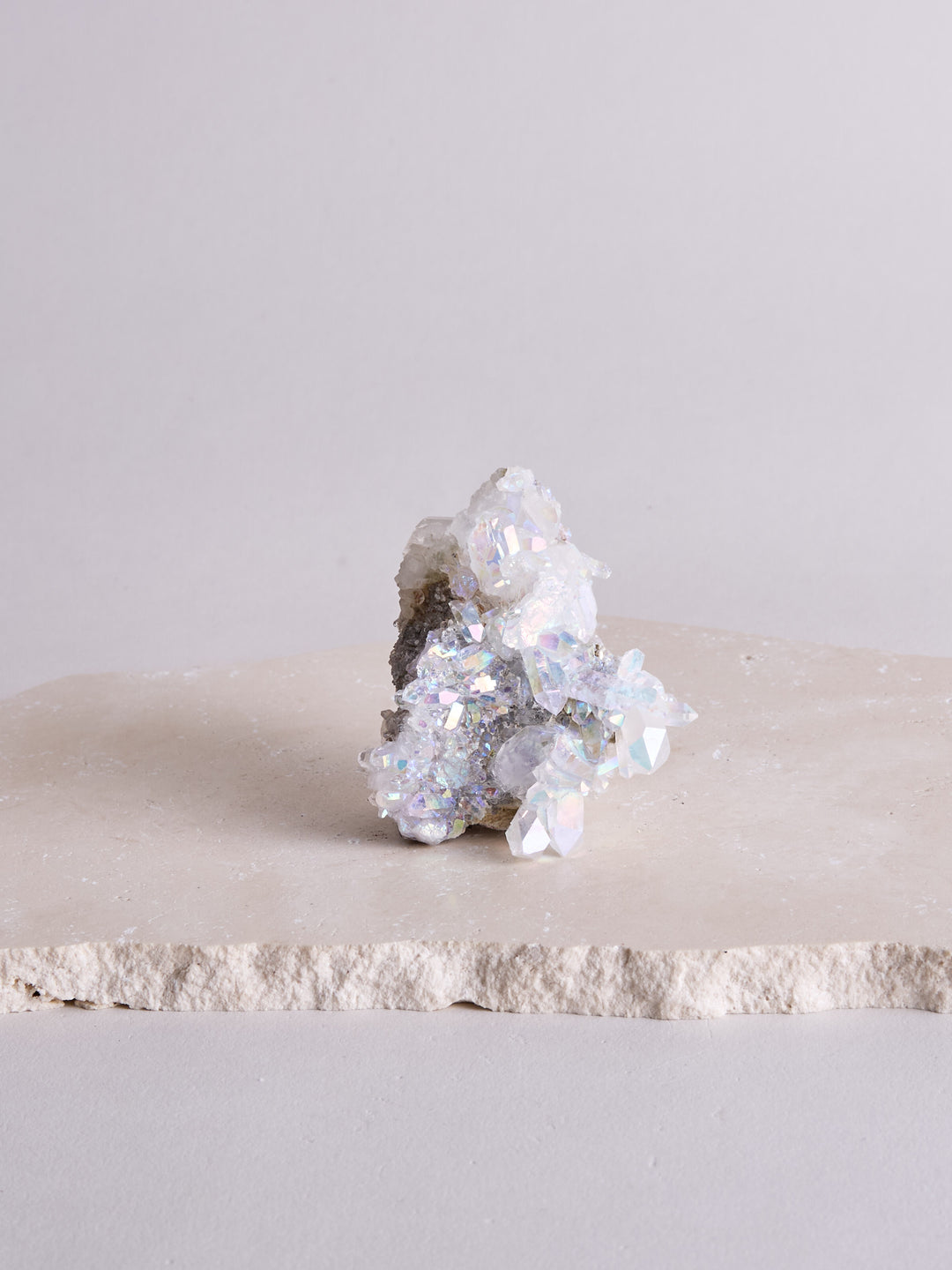 Angel Aura Bergkristall Stufe