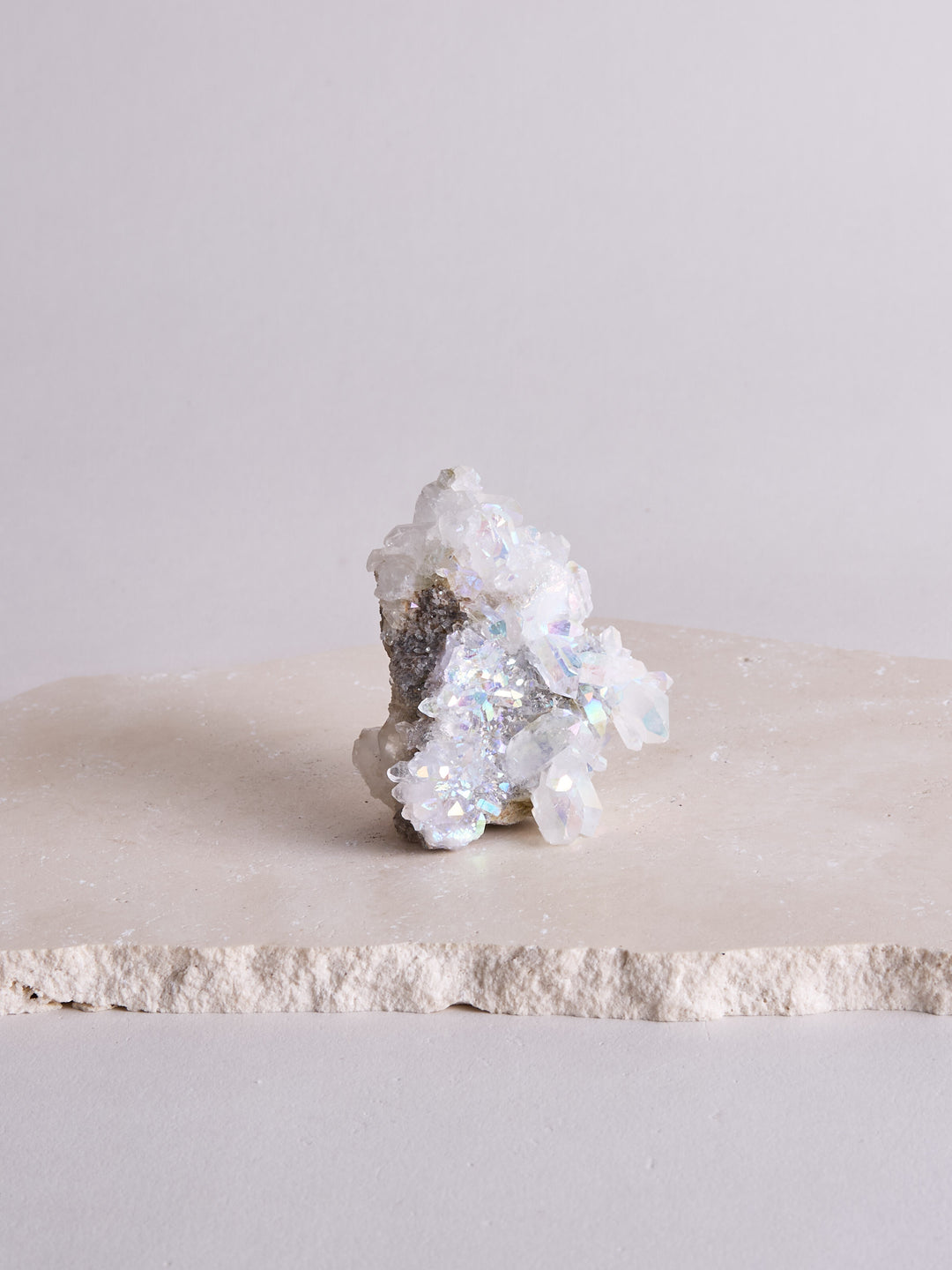 Angel Aura Bergkristall Stufe