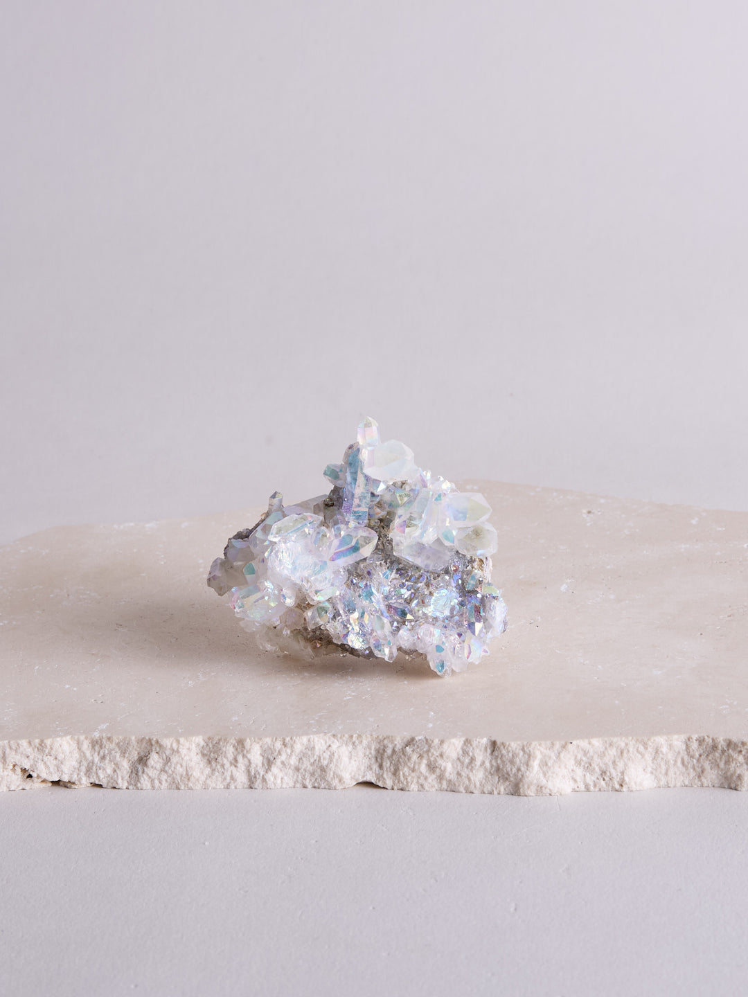 Angel Aura Bergkristall Stufe