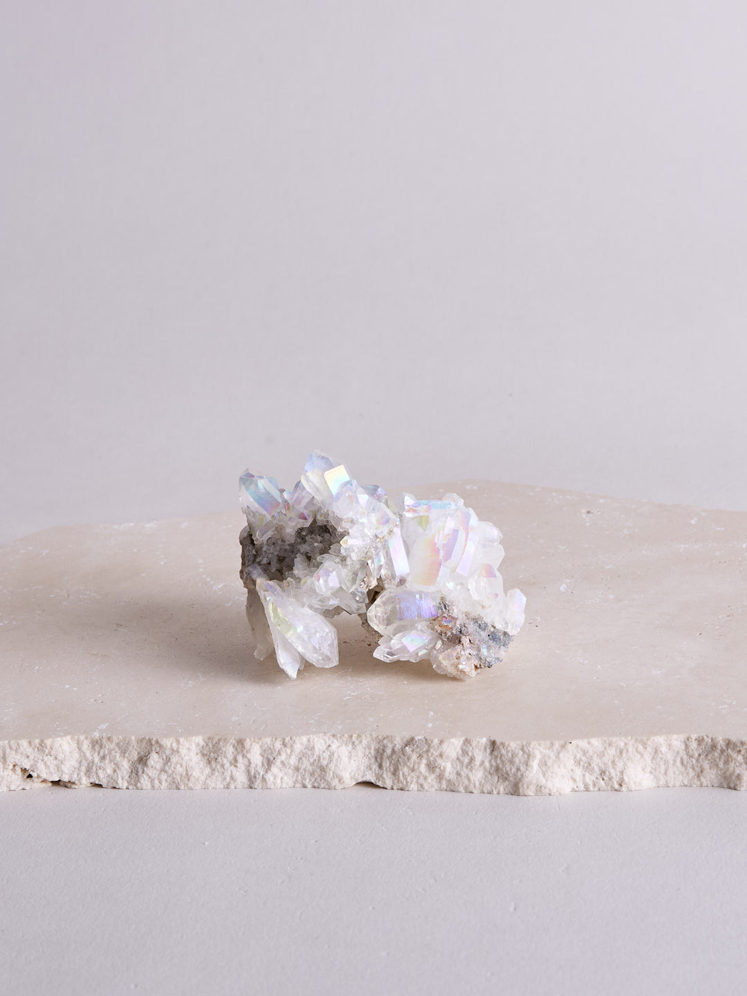 Angel Aura Bergkristall Stufe