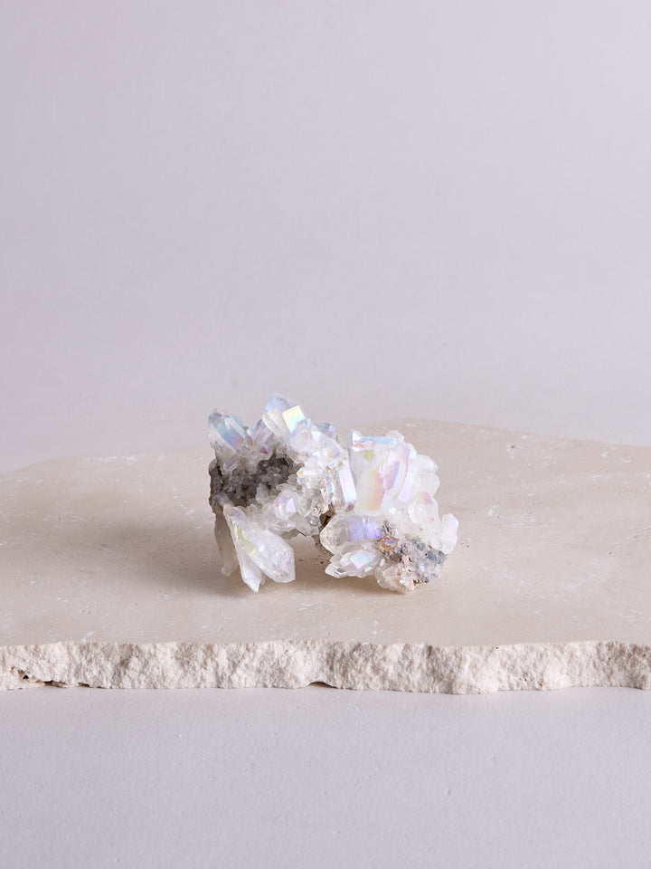 Angel Aura Bergkristall Stufe