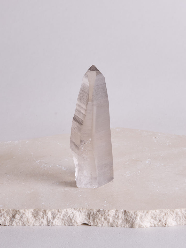 Lemurian Rauchquarz Spitze