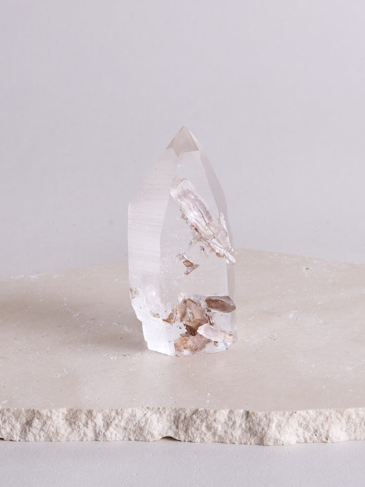 Lemurian Bergkristall Spitze