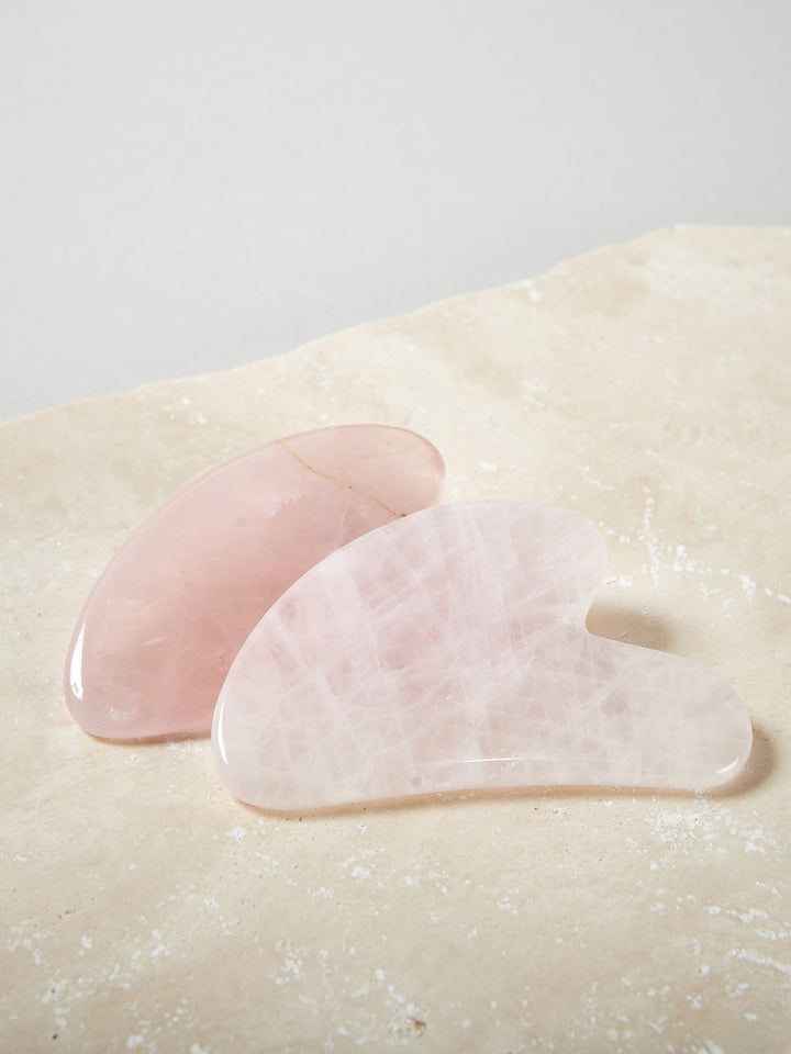 Gua Sha Rosenquarz