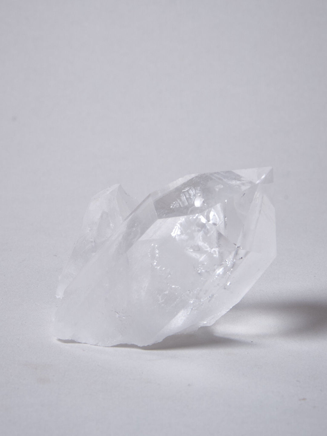 Bergkristall Spitze mit Phantom