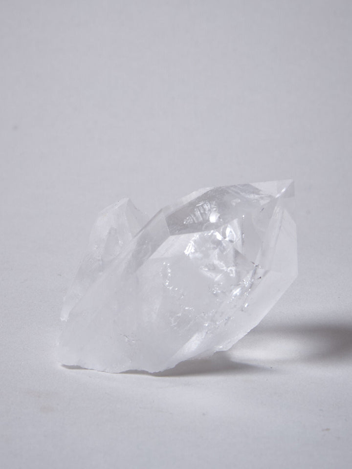 Bergkristall Spitze mit Phantom