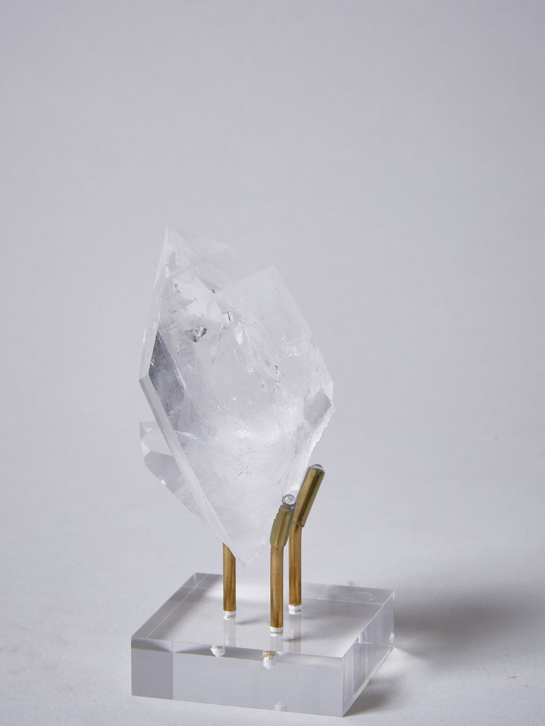 Bergkristall Spitze mit Phantom