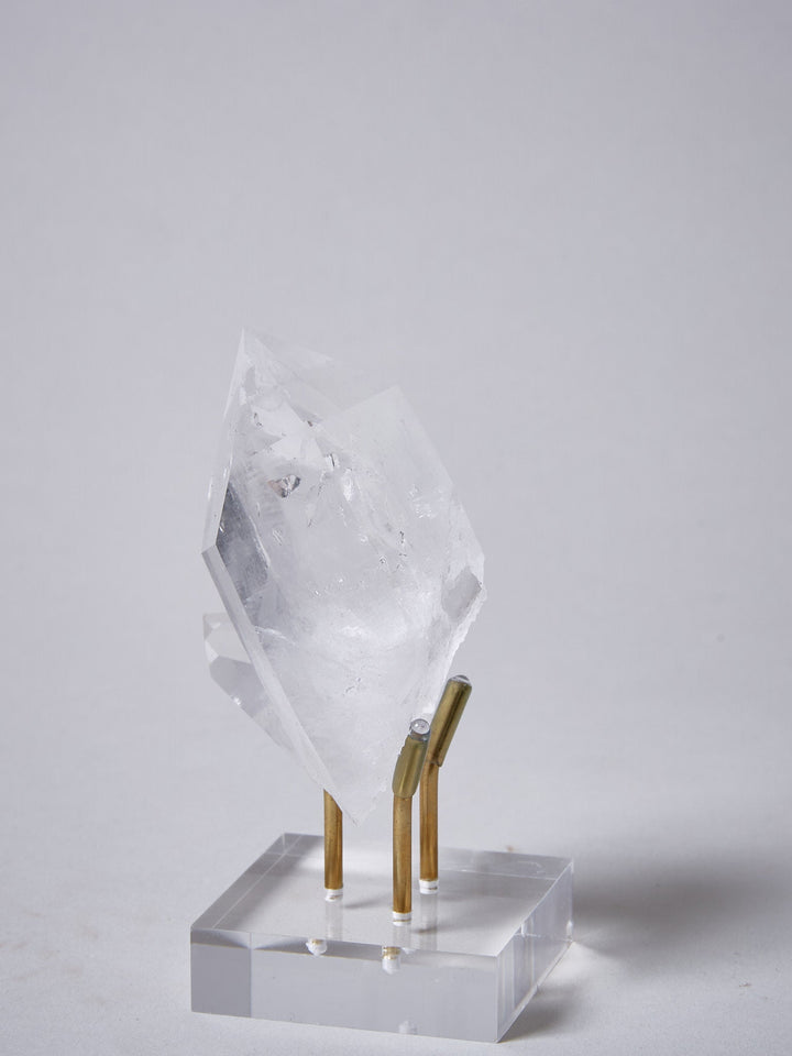 Bergkristall Spitze mit Phantom