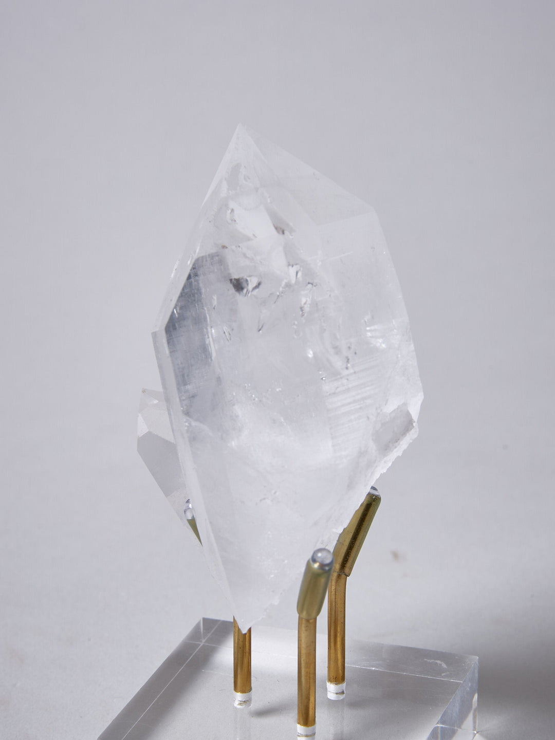 Bergkristall Spitze mit Phantom