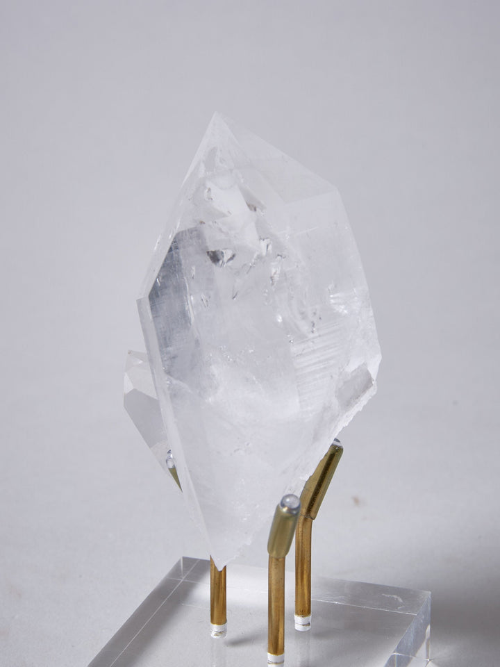 Bergkristall Spitze mit Phantom