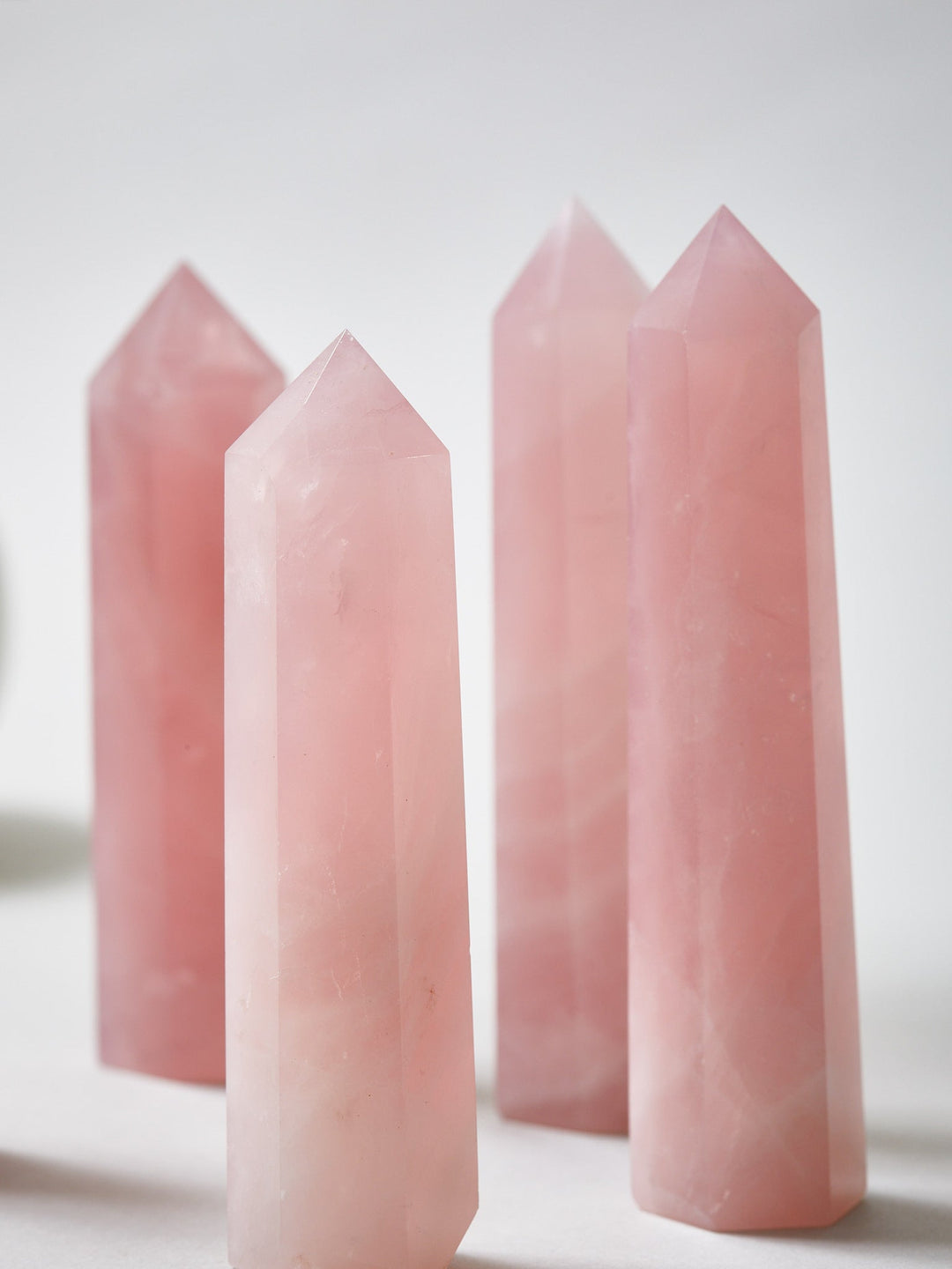 Rosenquarz Obelisk