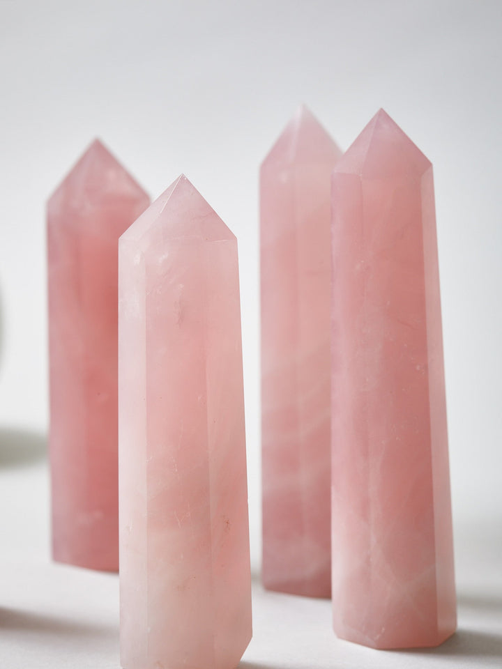 Rosenquarz Obelisk