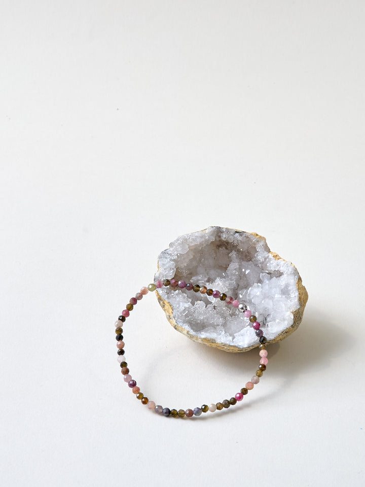 Bunter Turmalin Armband