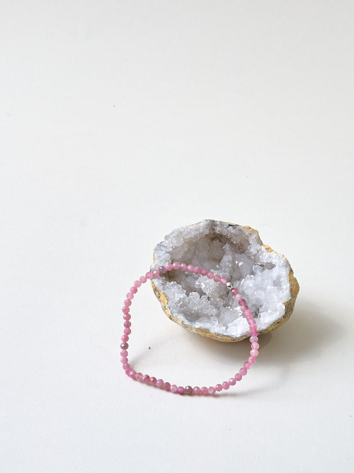 Rosa Turmalin Armband