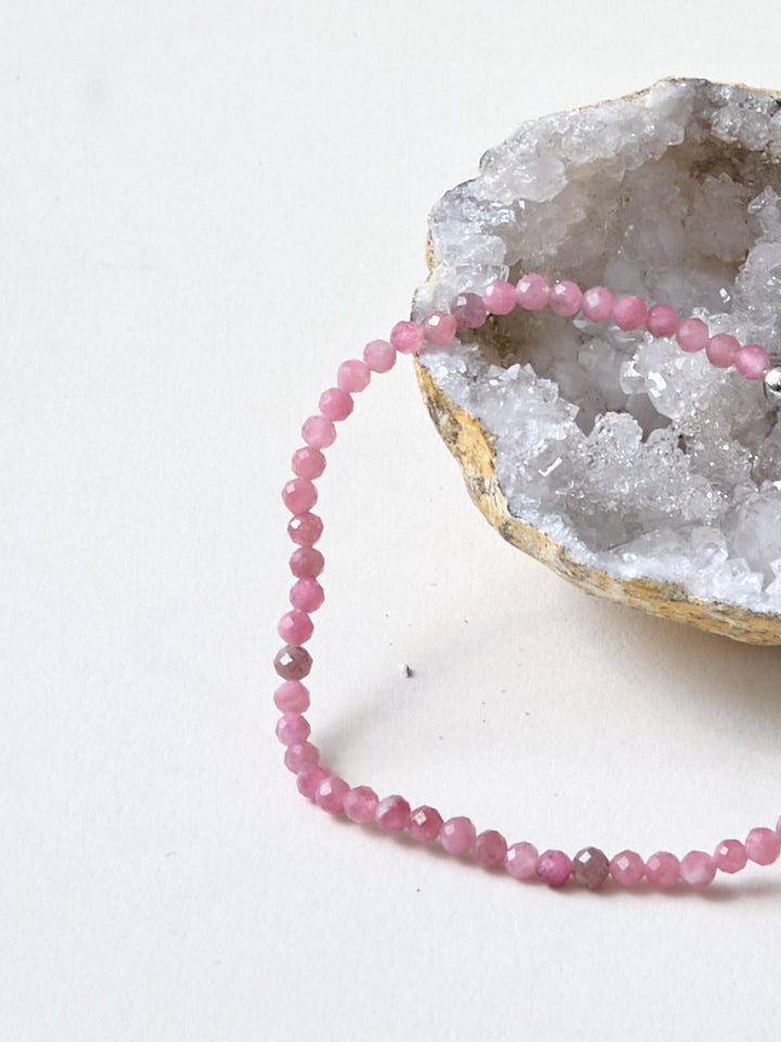 Rosa Turmalin Armband