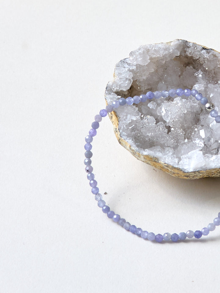 Tansanit Armband
