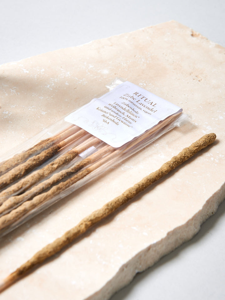 Ritual Räucherstäbchen Zirbe Lavendel