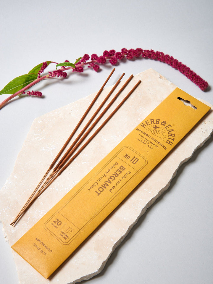 Herb&Earth Bergamotte Räucherstäbchen