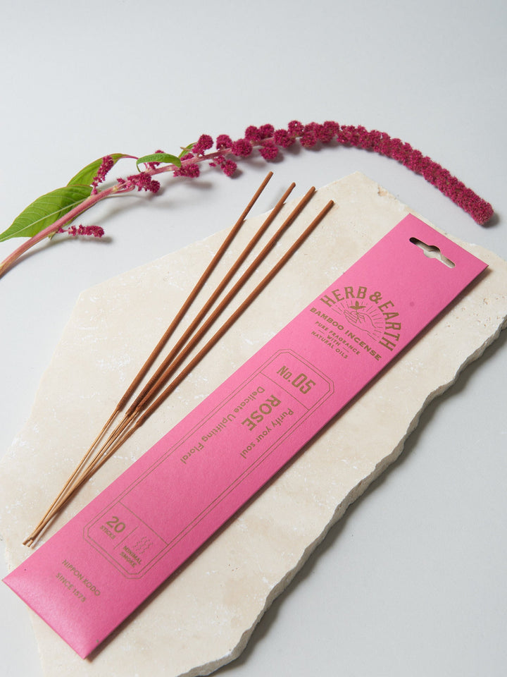 Herb&Earth Rose Räucherstäbchen