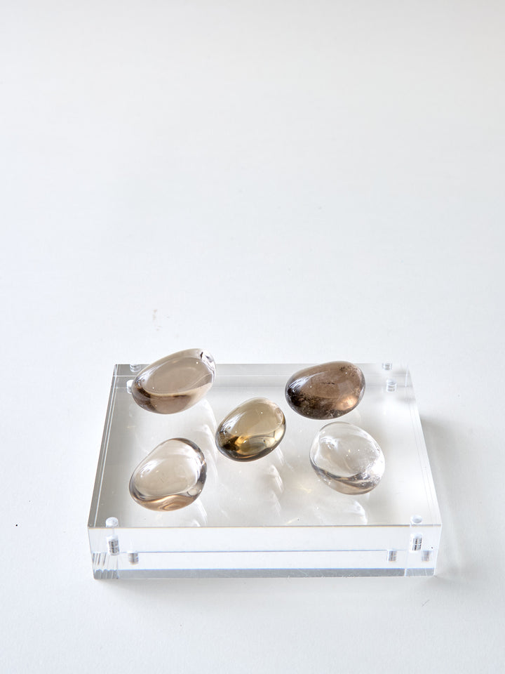 Rauchquarz Trommelstein