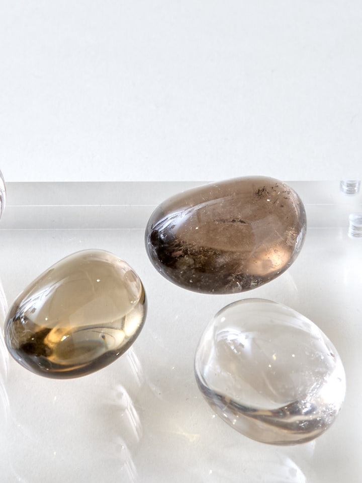 Rauchquarz Trommelstein