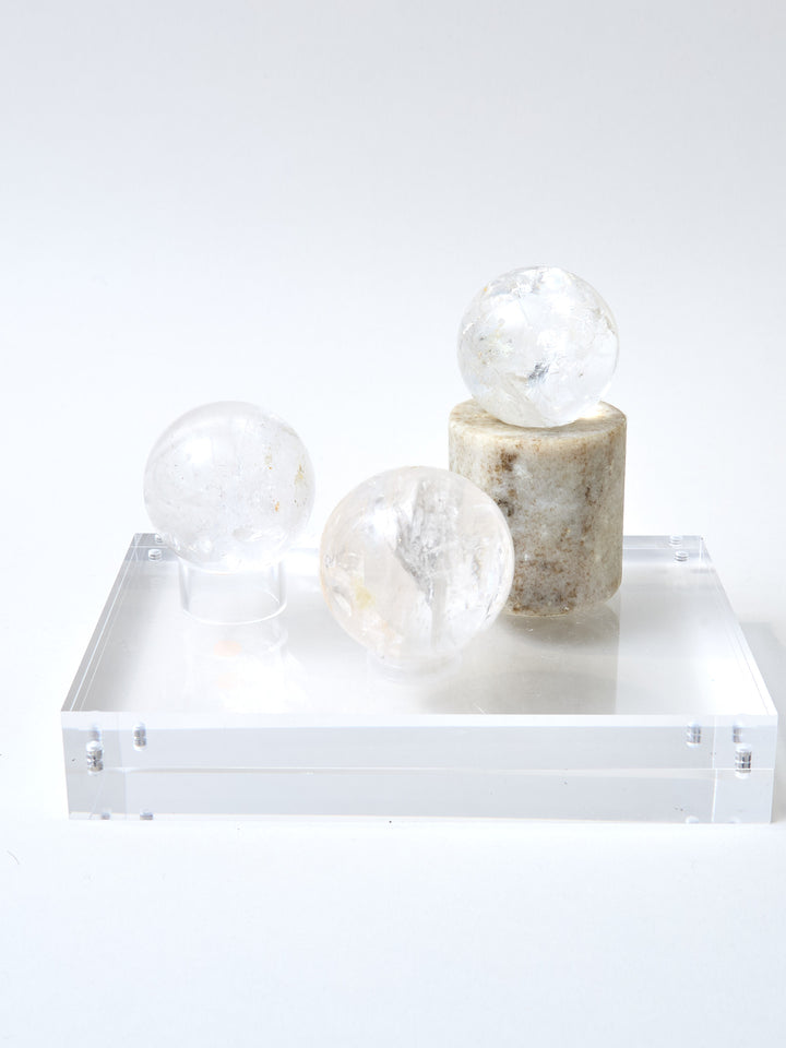 Bergkristall Kugel