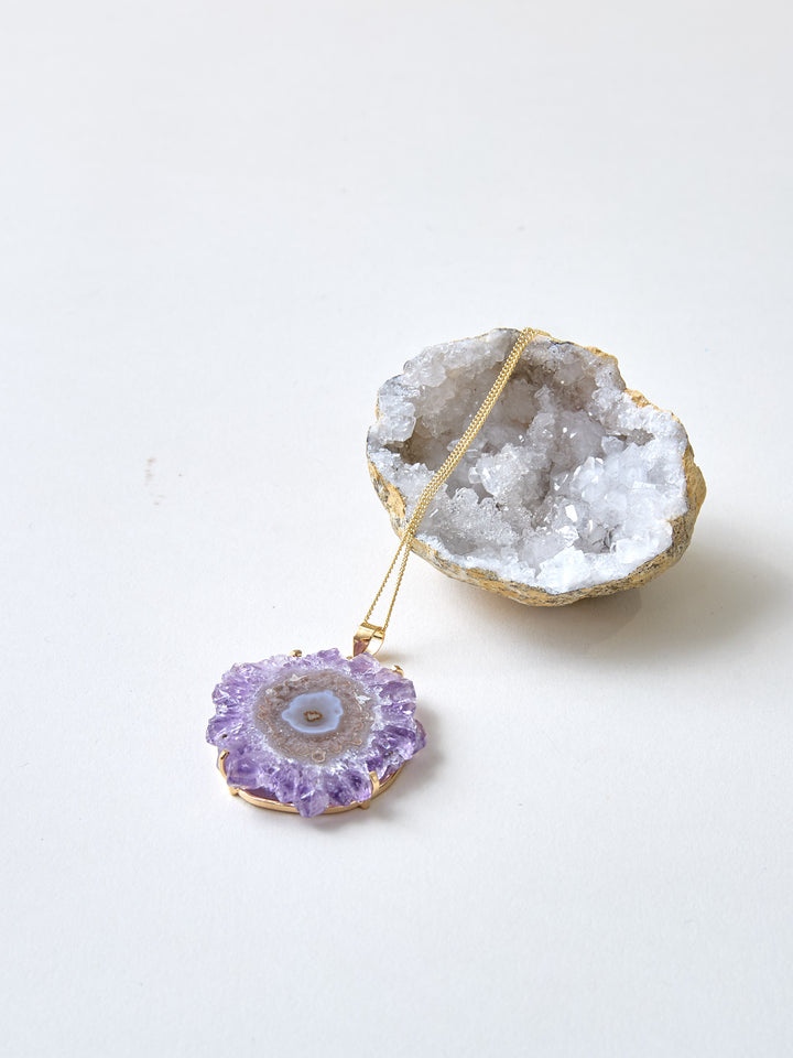 Amethyst Stalaktit Kette