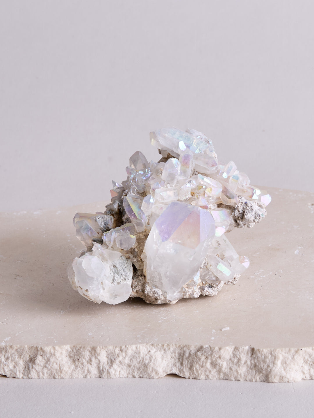 Angel Aura Bergkristall Stufe
