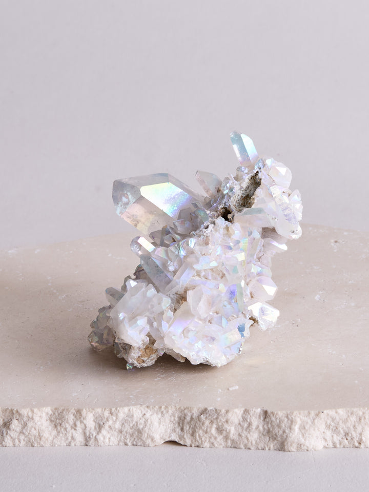 Angel Aura Bergkristall Stufe
