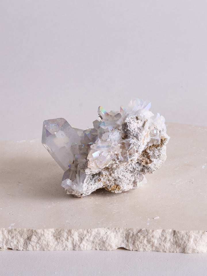 Angel Aura Bergkristall Stufe