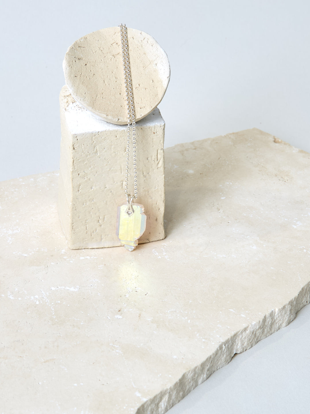 Angel Aura Fadenquarz Kette