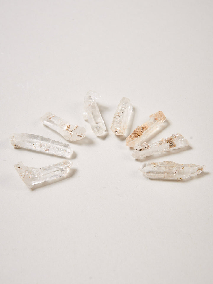 Wilder Bergkristall aus den Alpen