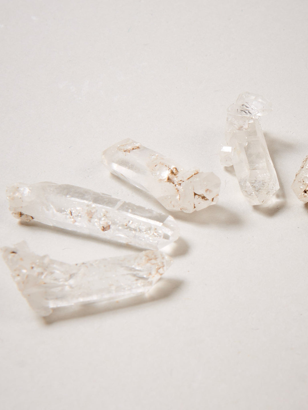 Wilder Bergkristall aus den Alpen