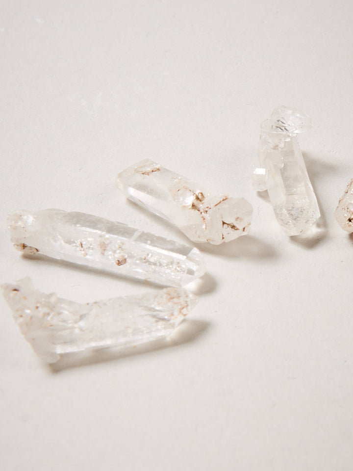 Wilder Bergkristall aus den Alpen