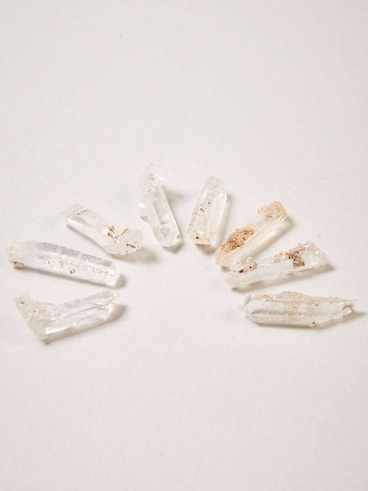 Wilder Bergkristall aus den Alpen