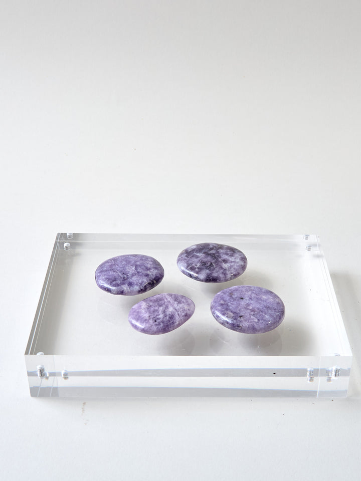 Lepidolith Trommelstein